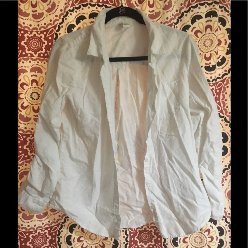 Forever 21 white button up